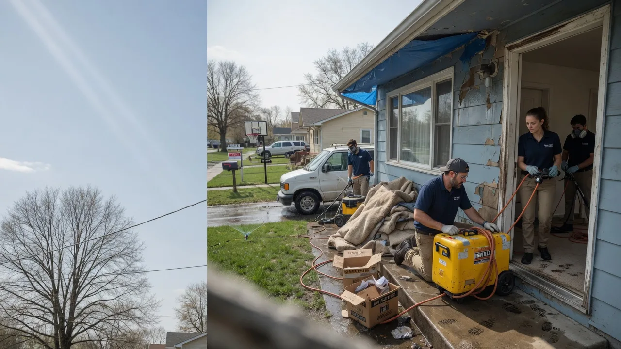 Basement Flood Cleanup in Freeport, PA near me